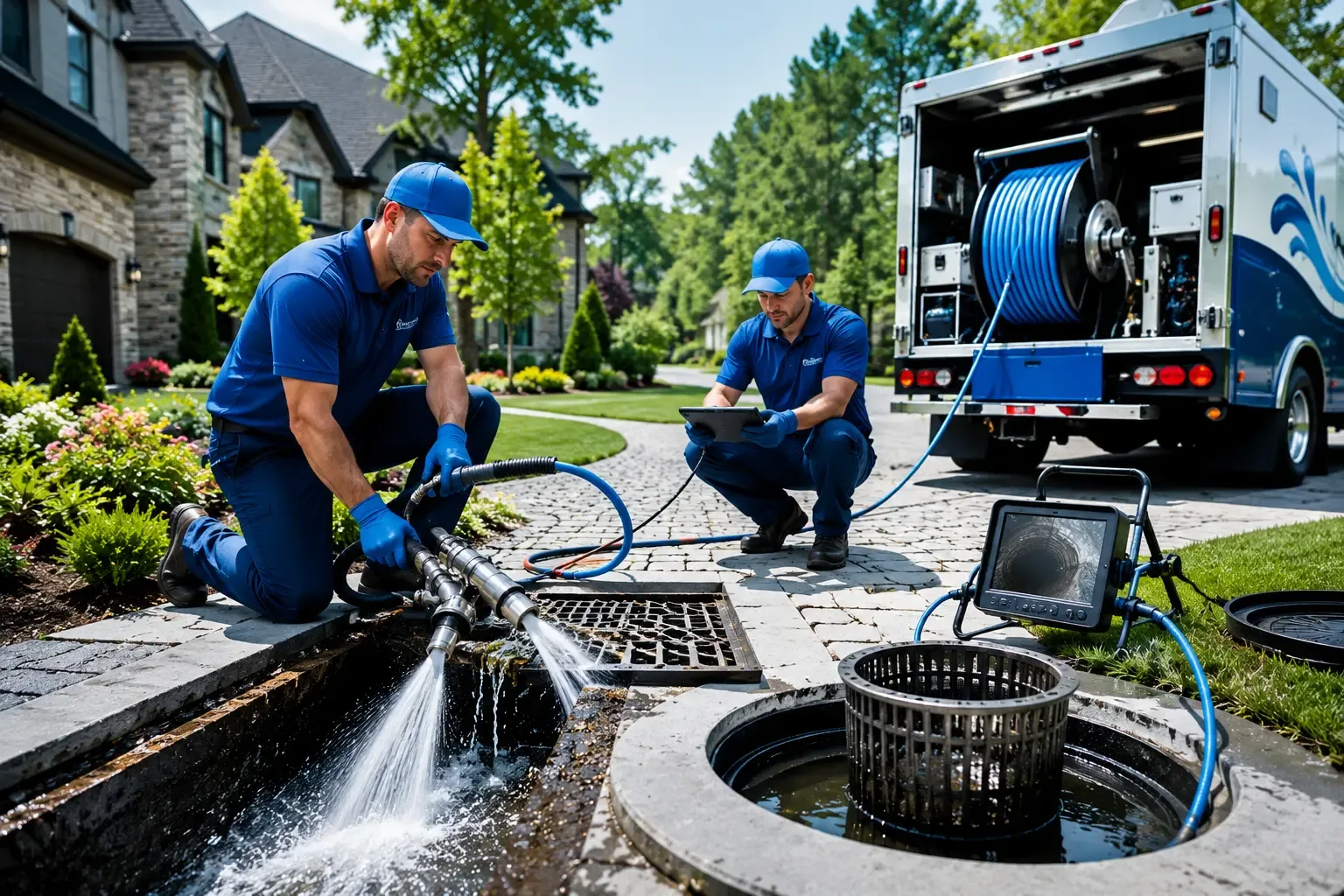 Local outdoor drain cleaning professionals in Camargo, OK