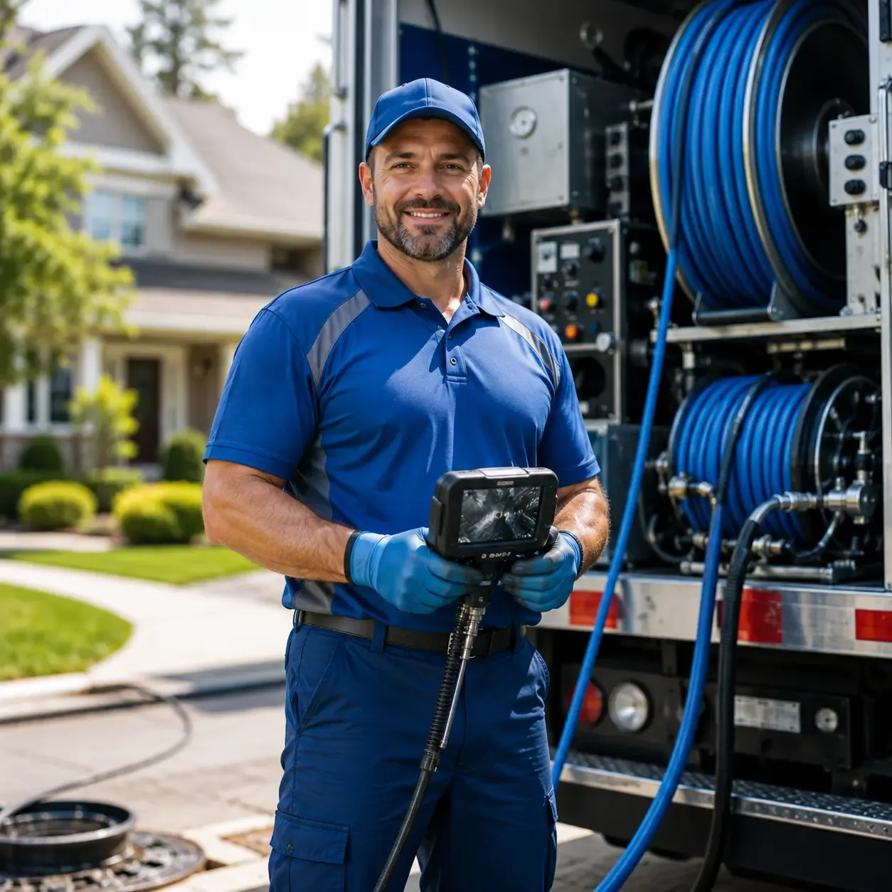 Local outdoor drain cleaning specialists in Camargo, OK